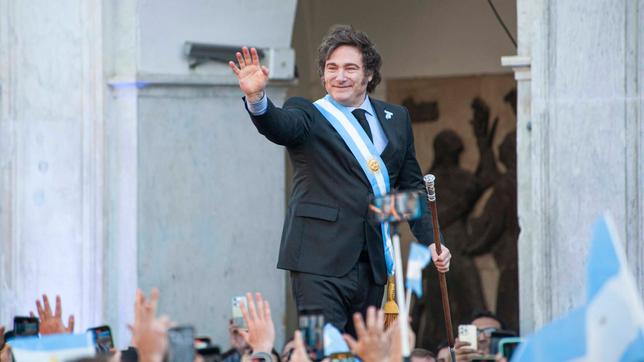 Javier Milei vor Publikum 