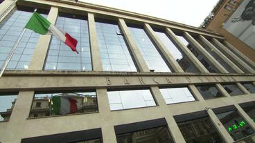 Das Gebäude der Banca d'Italia