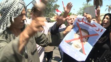 Eine Demonstration gegen Mursi