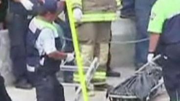 Bild: Bild: BR Rettungskräfte bergen Leichenteile