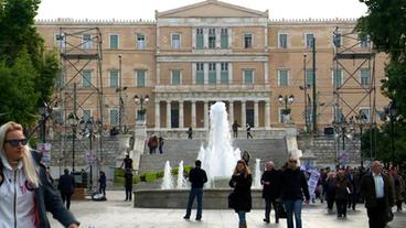 Das Parlament in Athen