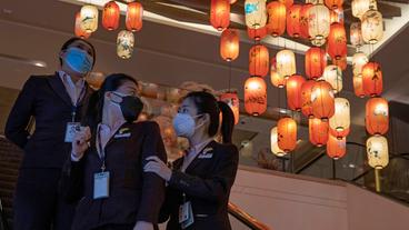 Bild: dpa/Ng Han Guan China/Corona: Ausgangssperre aufgehoben
