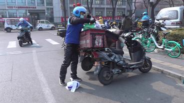 China: Knallharte Arbeitsbedingungen für Essensauslieferer