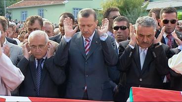 Bild: Bild: BR Der türkische Präsident Erdogan