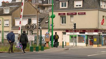 Straßenszene in Châteaudun