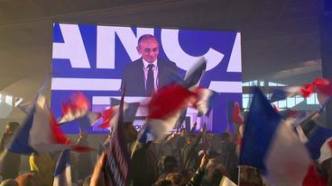 Bild: SWR Éric Zemmour. bei Wahlkampfauftritt