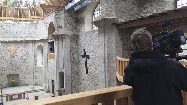 Bild: MDR / Jürgen Osterhage Kirche Neratov, früher Bärnwald