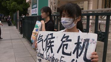 China: Die Chinesin Howey protestiert für besseren Klimaschutz