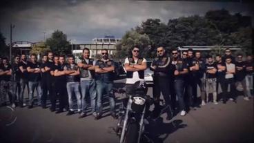 Bild: SWR Mitglieder der Rockergang Al Salam 313