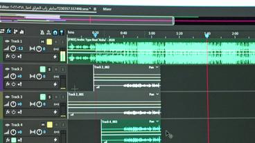 Bild: SWR Display Mischpult im Tonstudio
