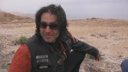 Wassim Razzouk, Gründer des Motorradclubs "Holy Land Bikers MC" 
