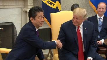 Japan: Der japanische Premier hofft auf Unterstützung durch US-Präsident Trump