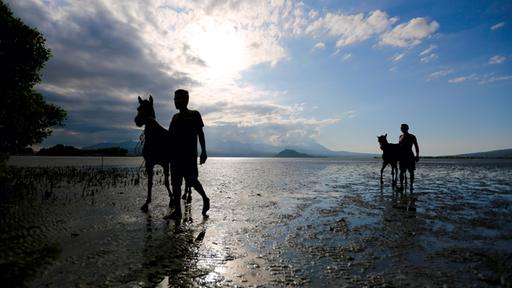Bilder Kinder Jockeys In Indonesien Weltspiegel Ard Das Erste