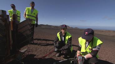 Lanzarote: Dieses Gerät soll Energie liefern, Tag und Nacht, soviel, wie eine Familie zum Leben braucht. 