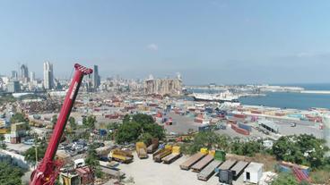 Bild: SWR Hafen von Beirut