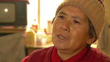 Cao Guirong lebt in ärmlichen Verhältnissen auf dem Land.