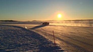 Die Autobauer testen regelmäßig in Lappland.