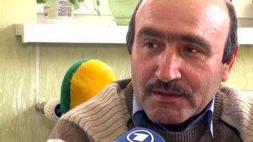 Krimtatare Djemalledin Chaibulajew im Interview.