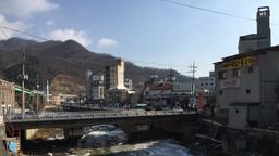 Downtown Sabuk: Nach dem Verschwinden des Bergbaus lebt der Vorort von Jeongseon mit und vom Kasino.  