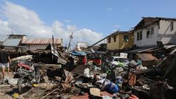 Trümmer in Tacloban City, der Hauptsadt der Insel Leyte
