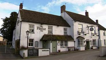 Das  Fleece-Inn in Hillesley