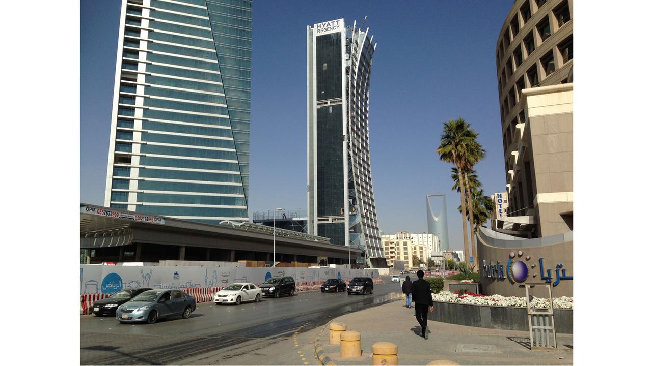 Hochhäuser in Riad