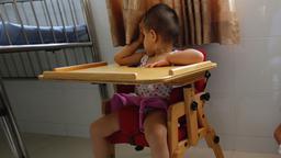 Kind im Krankenhas von Saigon
