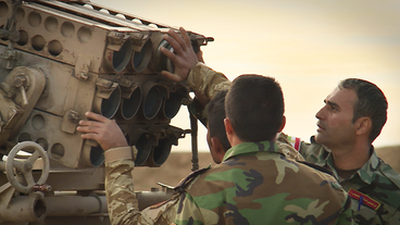 Bild: SWR Soldaten an Raketenwerfer