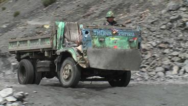 Minen-Fahrzeug