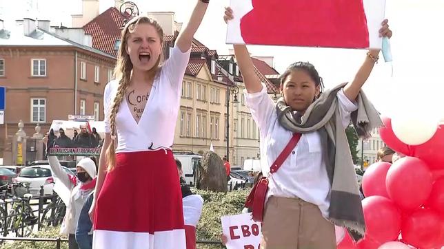 Polen: Die belarussische Jana Shostak schreit für die Freiheit in ihrer Heimat