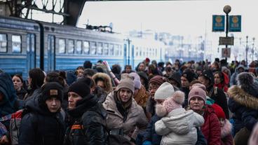 Polen: Millionen Menschen fliehen vor dem Krieg aus der Ukraine