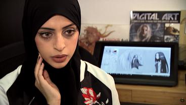 Saudi Arabien: Joanna hat bereits einen ersten Job für eine Trickfilm-Produktion ergattert