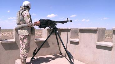 Bild: Bild: BR Ein Soldat an der Grenze