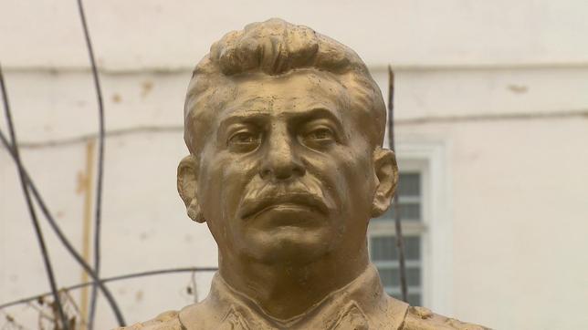 Eine Stalin-Büste