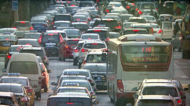 Bild: BR Stau in Peking