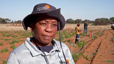 Bild: SWR Mosidi Morule auf ihrer Farm