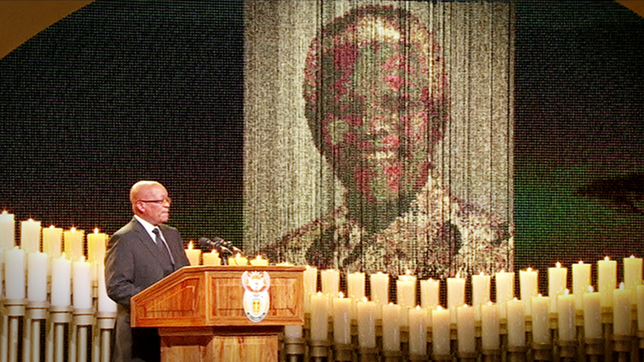 Bild: SWR Rede von Staatspräsident Zuma