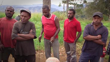 Männer in Papua-Neuguinea.
