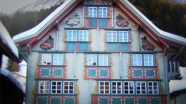 Bild: SWR Holzhaus in Andermatt