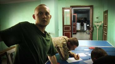 Soldaten eines Freiwillen-Batallions in der Ukraine.