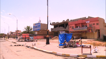 Bild: SWR Menschenleere Straße in Tikrit