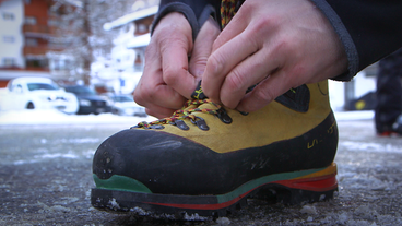 Bild: SWR Bergschuh