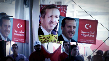 Bild: SWR Anhänger von Recep Tayyip Erdogan