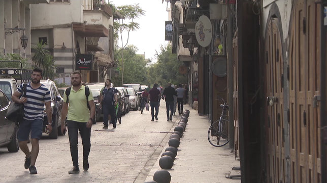 Straßenszene Damaskus