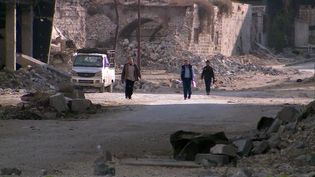 Syrien: Aleppo – größtenteils zerstört. Geld für den Wiederaufbau fehlt praktisch.