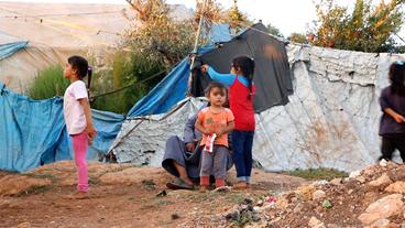 Kinder in Flüchtlingslager