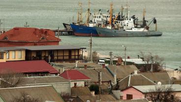 Ukraine: Schiffe stauen sich im Asowschen Meer – eine Folge des aktuellen Konflikts