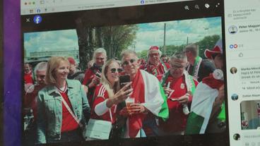 Bild: SWR Frau macht Selfie mit Peter Magyar