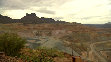Kupermine im Tagebau in Arizona