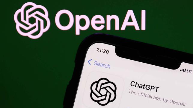 Logos von OpenAI und ChatGPT 